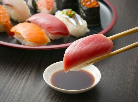 寿司の盛り合わせ